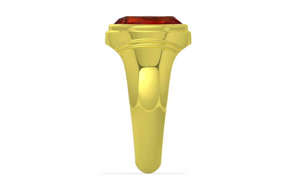 Panchdhatu Hessonite Garnet Ring Rare Quality (R7)