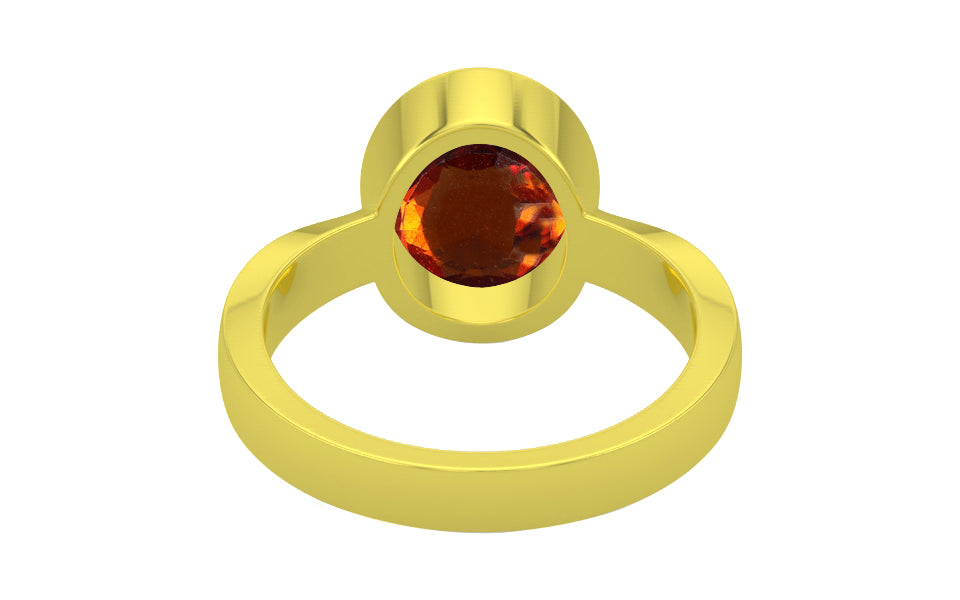 Panchdhatu Hessonite Garnet Ring Rare Quality (R9)