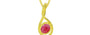 Panchdhatu Ruby Pendant Fine Quality (P1)
