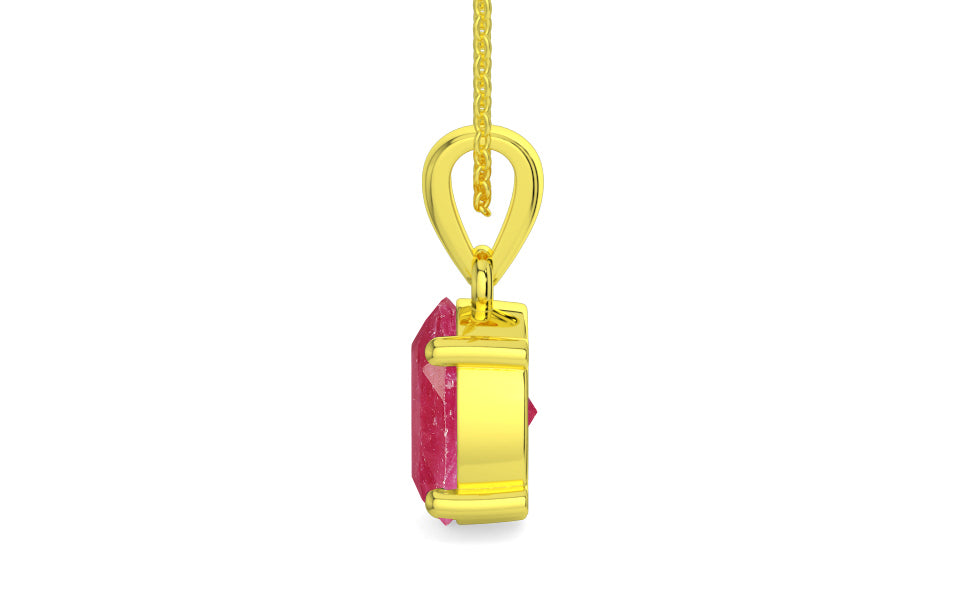 Panchdhatu Ruby Pendant Fine Quality (P10)