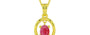 Panchdhatu Ruby Pendant Fine Quality (P2)
