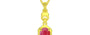 Panchdhatu Ruby Pendant Fine Quality (P6)