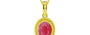 Panchdhatu Ruby Pendant Fine Quality (P7)