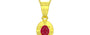 Panchdhatu Ruby Pendant Limited Quality (P11)