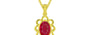Panchdhatu Ruby Pendant Limited Quality (P3)