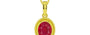 Panchdhatu Ruby Pendant Limited Quality (P7)