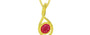 Panchdhatu Ruby Pendant Prime Quality (P1)