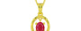 Panchdhatu Ruby Pendant Prime Quality (P2)