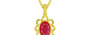 Panchdhatu Ruby Pendant Prime Quality (P3)