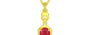 Panchdhatu Ruby Pendant Prime Quality (P6)