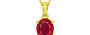 Panchdhatu Ruby Pendant Rare Quality (P10)