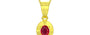 Panchdhatu Ruby Pendant Rare Quality (P11)
