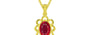 Panchdhatu Ruby Pendant Rare Quality (P3)