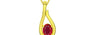 Panchdhatu Ruby Pendant Rare Quality (P9)
