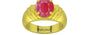 Panchdhatu Ruby Ring Fine Quality (R4)