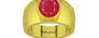 Panchdhatu Ruby Ring Prime Quality (R1)
