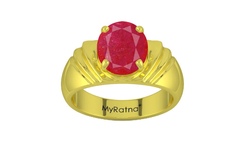 Panchdhatu Ruby Ring Prime Quality (R4)