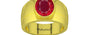 Panchdhatu Ruby Ring Rare Quality (R1)