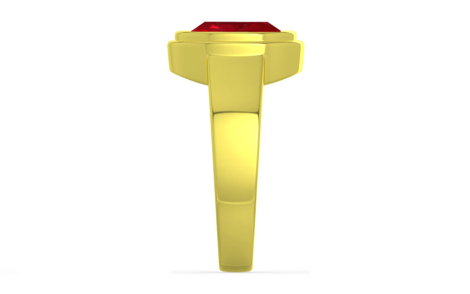 Panchdhatu Ruby Ring Rare Quality (R3)
