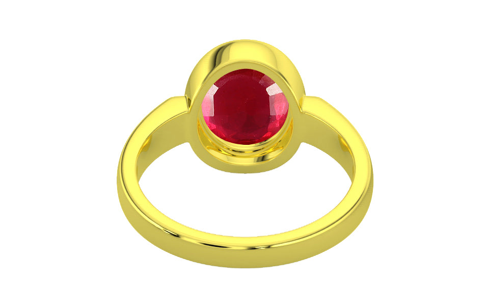 Panchdhatu Ruby Ring Rare Quality (R6)