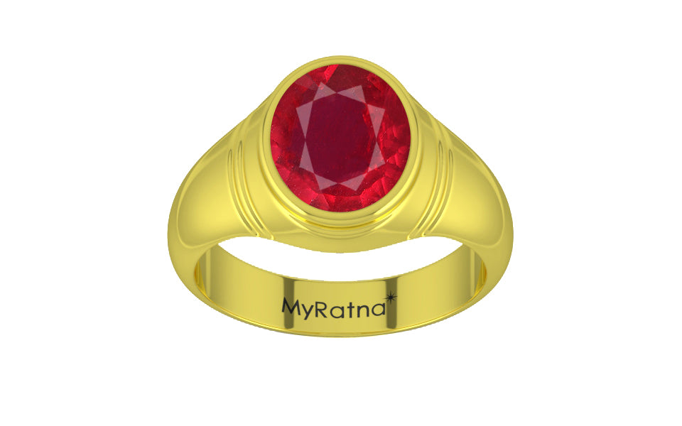Panchdhatu Ruby Ring Rare Quality (R7)