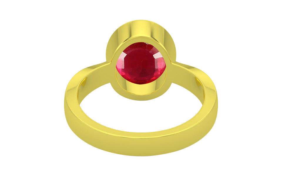 Panchdhatu Ruby Ring Rare Quality (R9)