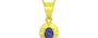 Panchdhatu Thailand Blue Sapphire Pendant Fine Quality (P11)