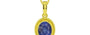 Panchdhatu Thailand Blue Sapphire Pendant Fine Quality (P7)