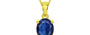 Panchdhatu Thailand Blue Sapphire Pendant Limited Quality (P10)