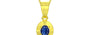 Panchdhatu Thailand Blue Sapphire Pendant Limited Quality (P11)
