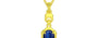 Panchdhatu Thailand Blue Sapphire Pendant Limited Quality (P6)