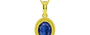 Panchdhatu Thailand Blue Sapphire Pendant Limited Quality (P7)