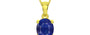 Panchdhatu Thailand Blue Sapphire Pendant Prime Quality (P10)