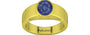 Panchdhatu Thailand Blue Sapphire Ring Fine Quality (R10)