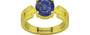 Panchdhatu Thailand Blue Sapphire Ring Fine Quality (R8)