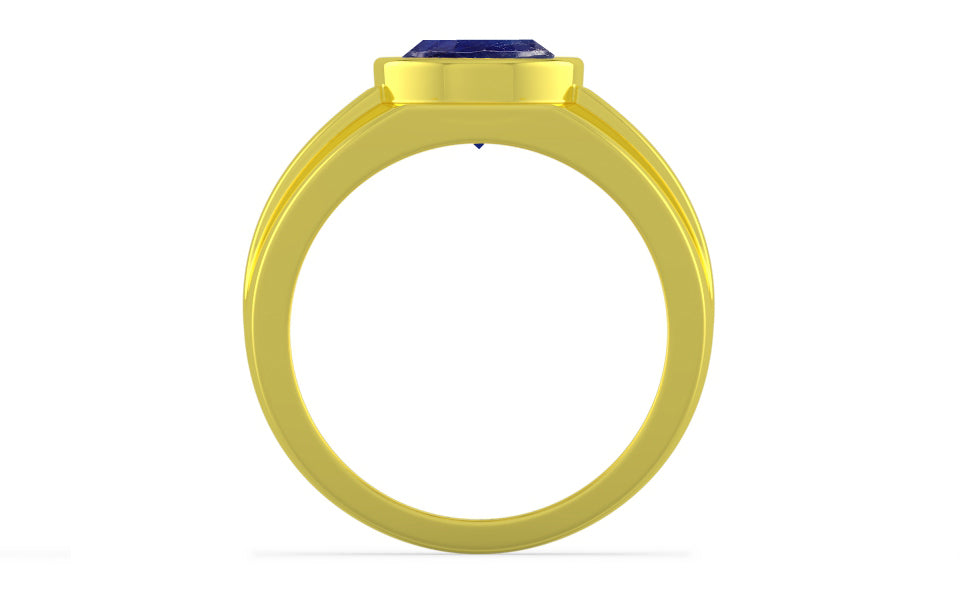 Panchdhatu Thailand Blue Sapphire Ring Prime Quality (R1)