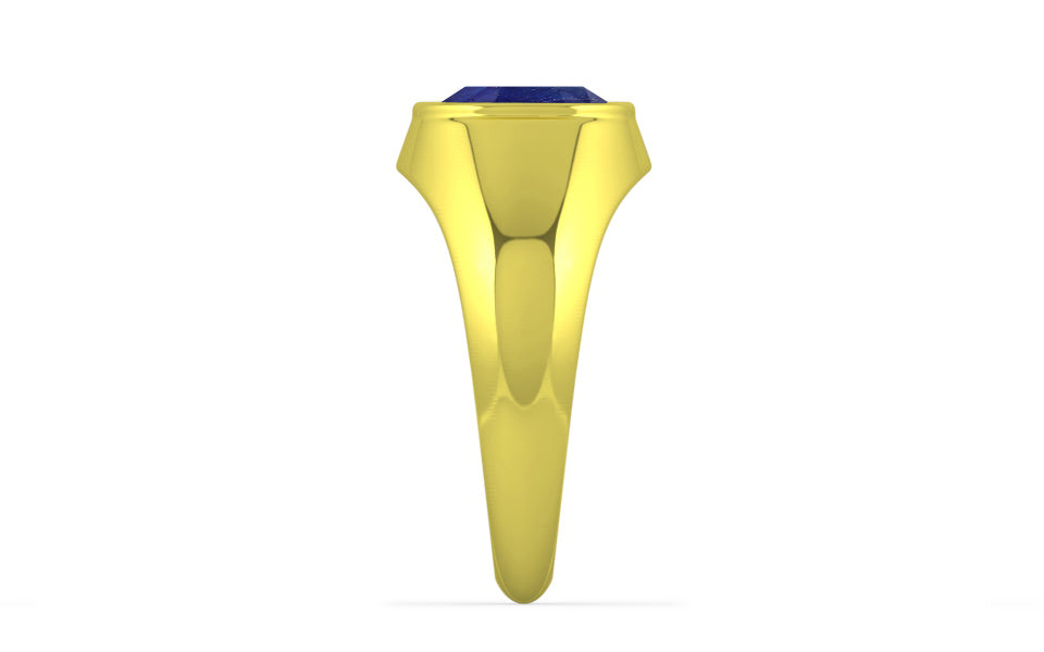 Panchdhatu Thailand Blue Sapphire Ring Prime Quality (R12)