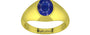 Panchdhatu Thailand Blue Sapphire Ring Prime Quality (R12)