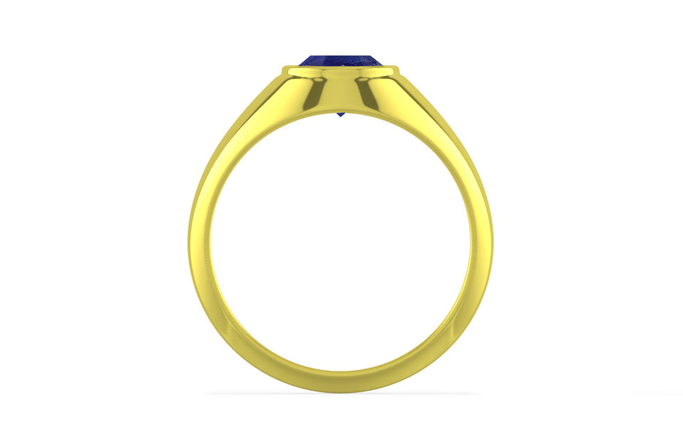 Panchdhatu Thailand Blue Sapphire Ring Prime Quality (R12)
