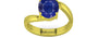 Panchdhatu Thailand Blue Sapphire Ring Prime Quality (R2)