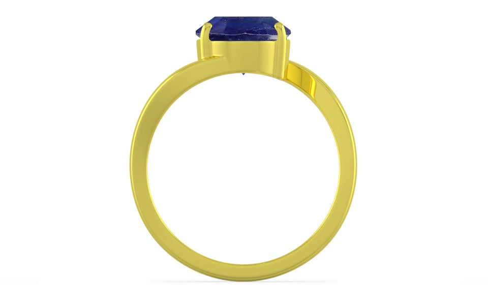 Panchdhatu Thailand Blue Sapphire Ring Prime Quality (R2)