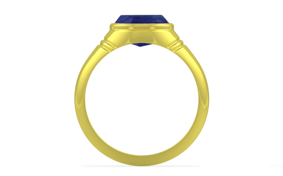 Panchdhatu Thailand Blue Sapphire Ring Prime Quality (R7)