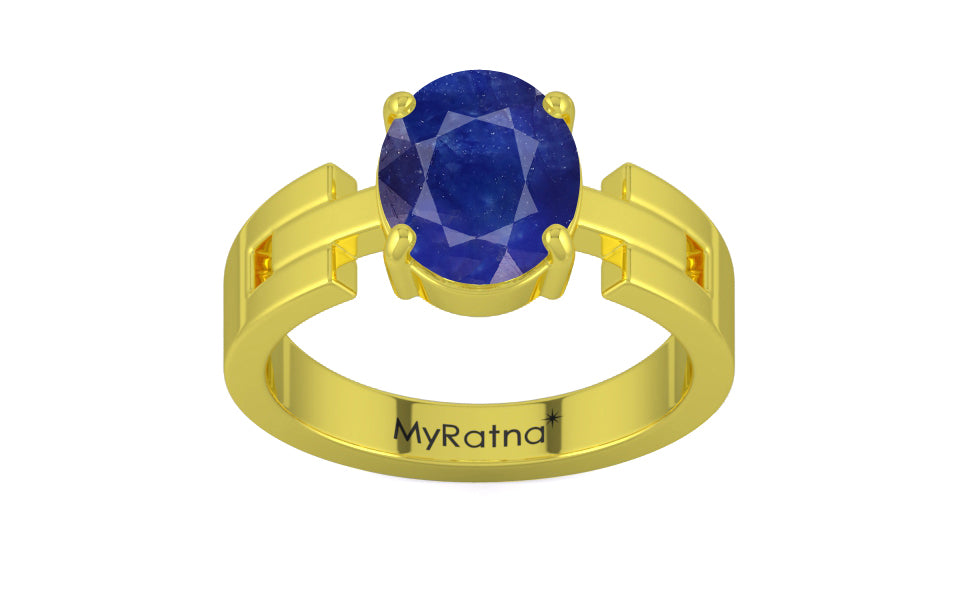 Panchdhatu Thailand Blue Sapphire Ring Prime Quality (R8)