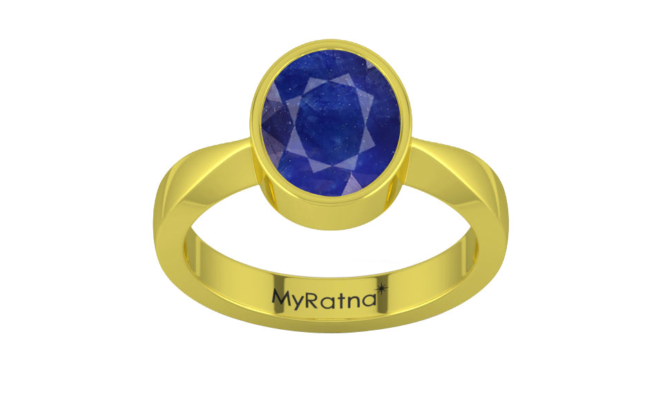 Panchdhatu Thailand Blue Sapphire Ring Prime Quality (R9)
