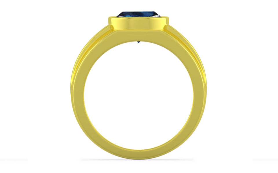 Panchdhatu Thailand Blue Sapphire Ring Rare Quality (R1)