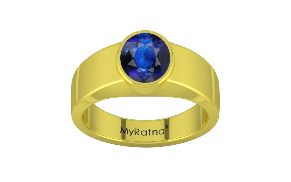 Panchdhatu Thailand Blue Sapphire Ring Rare Quality (R10)