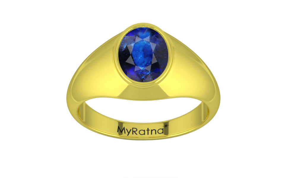 Panchdhatu Thailand Blue Sapphire Ring Rare Quality (R12)