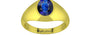 Panchdhatu Thailand Blue Sapphire Ring Rare Quality (R12)