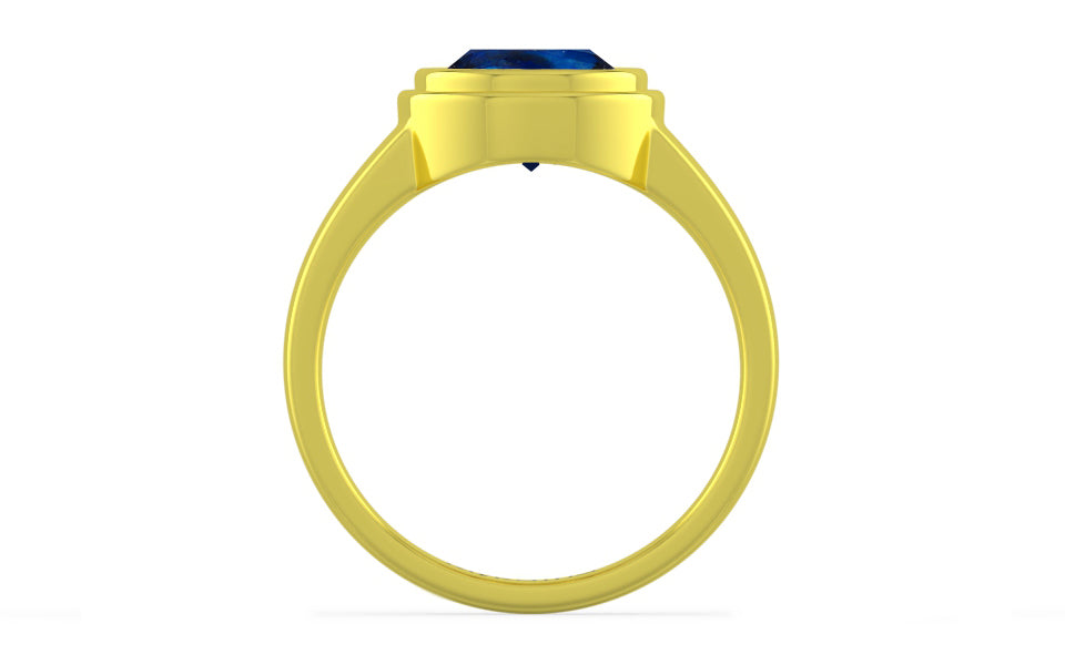 Panchdhatu Thailand Blue Sapphire Ring Rare Quality (R3)