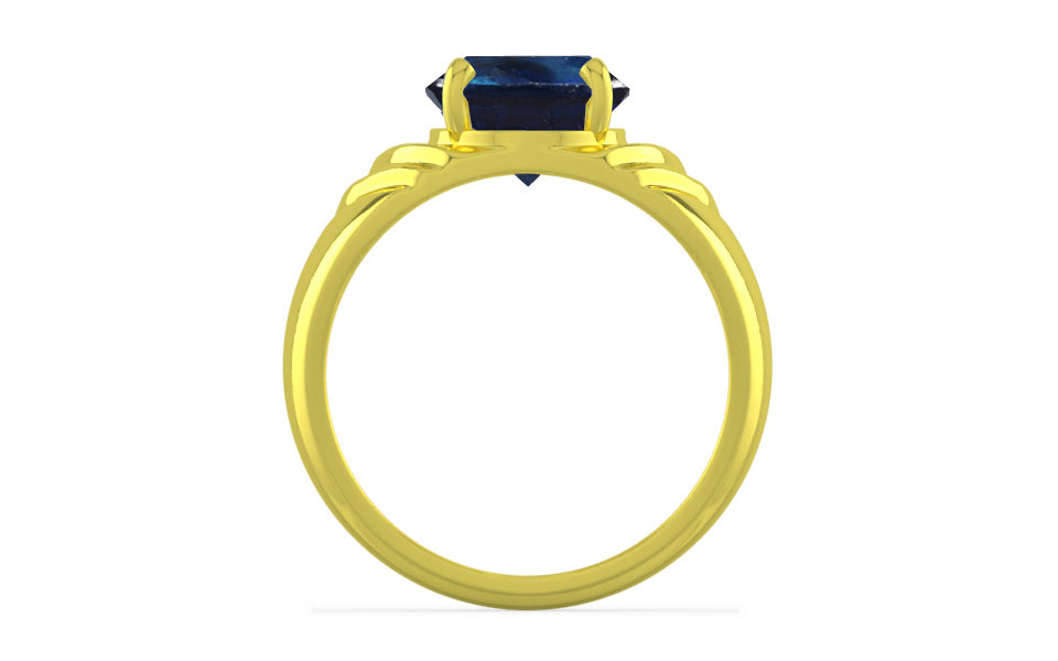 Panchdhatu Thailand Blue Sapphire Ring Rare Quality (R4)
